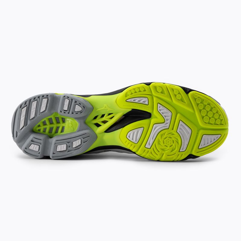 Scarpe da pallavolo uomo Mizuno Wave Lightning Z4 giallo V1GA180044 4