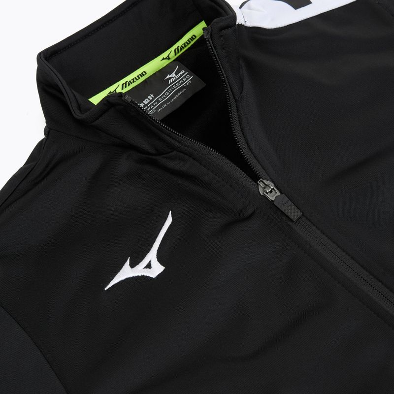 Felpa da allenamento bambino Mizuno Knitted Track black 4