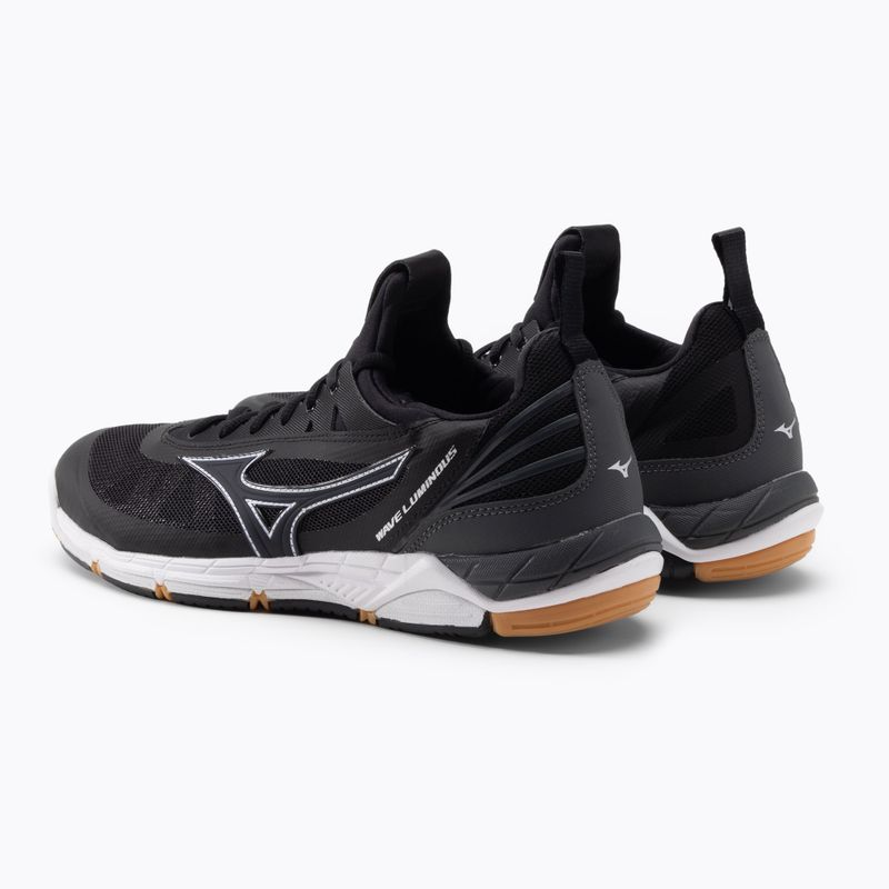Scarpe da pallavolo da uomo Mizuno Wave Luminous nero V1GA182010 3