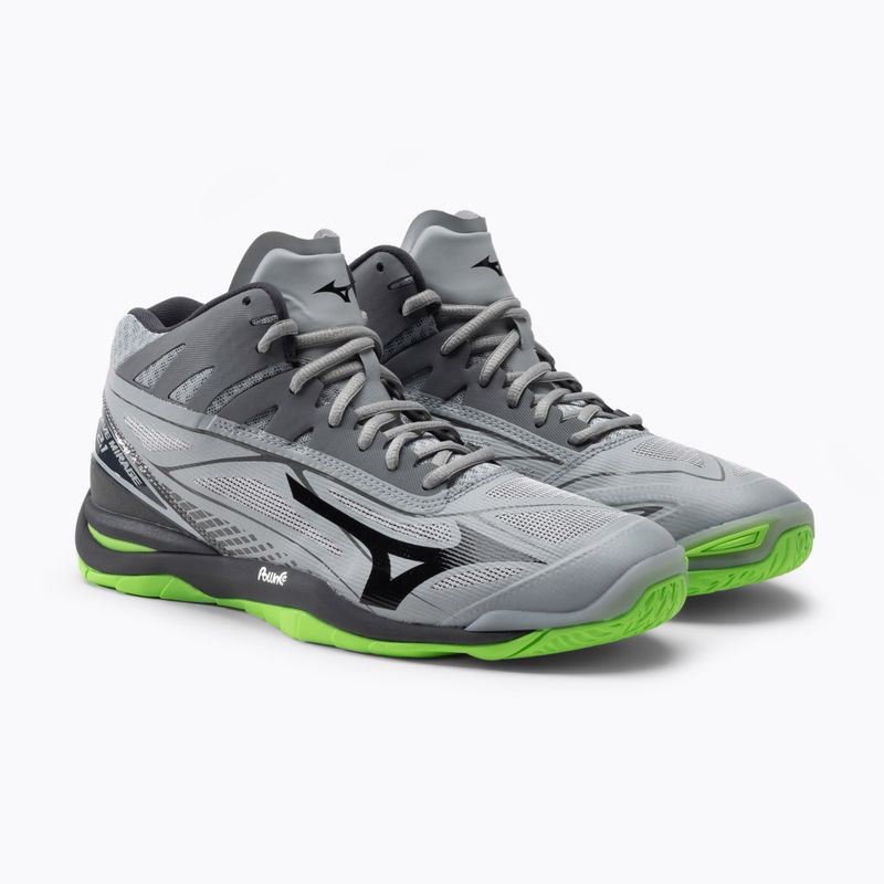 Scarpe da pallavolo uomo Mizuno Wave Mirage 2.1 Mid verde X1GA187037 5