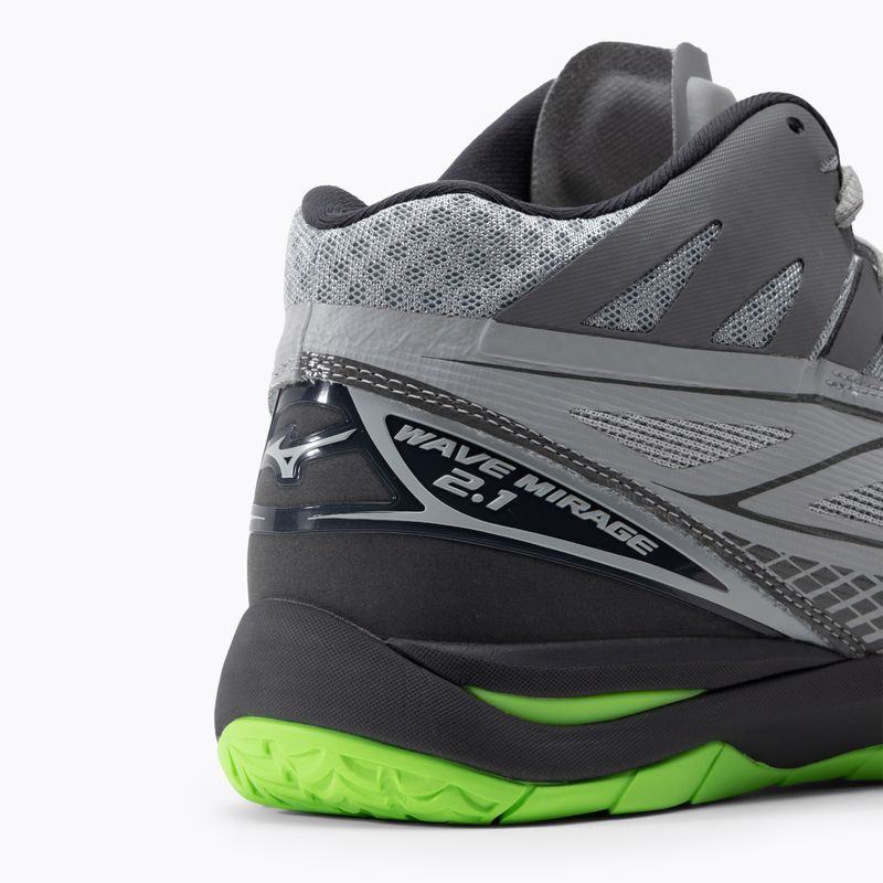 Scarpe da pallavolo uomo Mizuno Wave Mirage 2.1 Mid verde X1GA187037 8