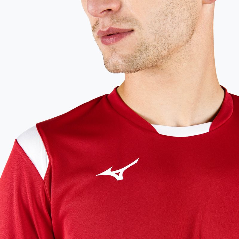 Maglietta da allenamento Mizuno Premium Handball uomo rosso X2FA9A0262 4