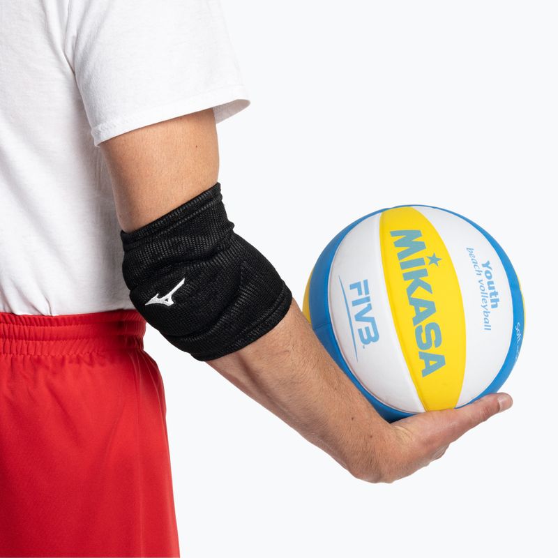 Protezione gomito pallavolo Mizuno Team C Elbow Support nero 59SS20009_OS 4