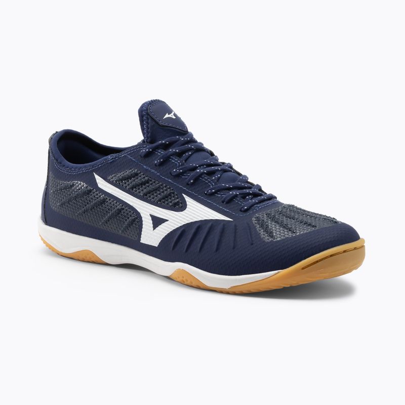 Scarpe da calcio Mizuno Rebula Sala Elite IN da uomo blu navy Q1GA202001