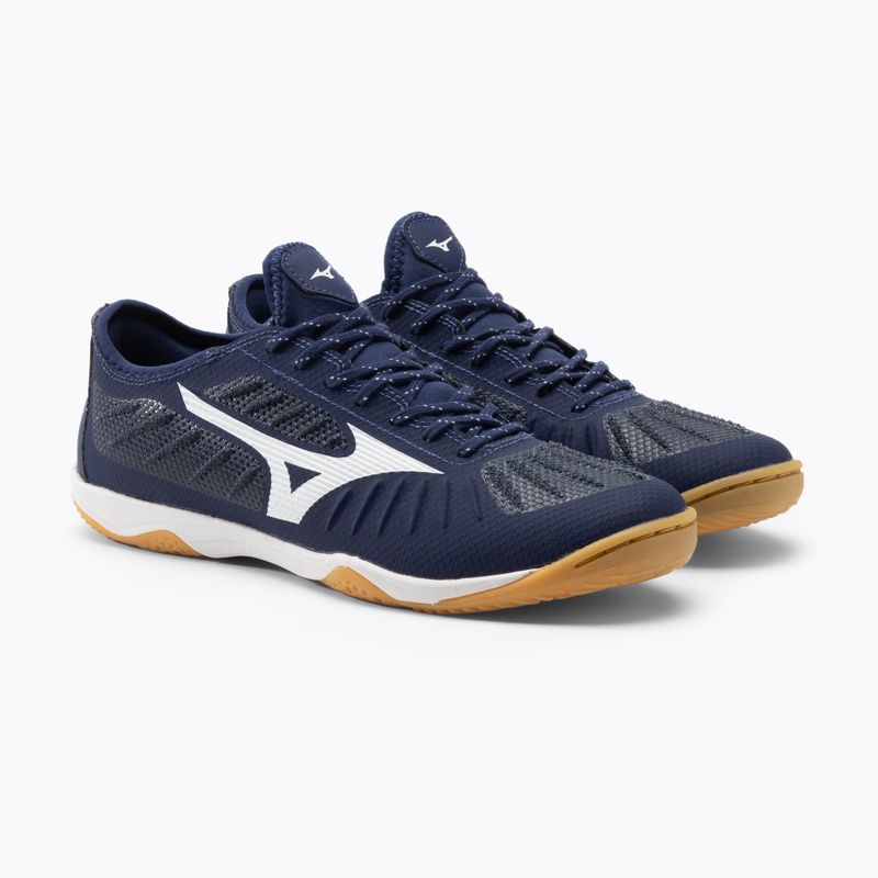 Scarpe da calcio Mizuno Rebula Sala Elite IN da uomo blu navy Q1GA202001 5