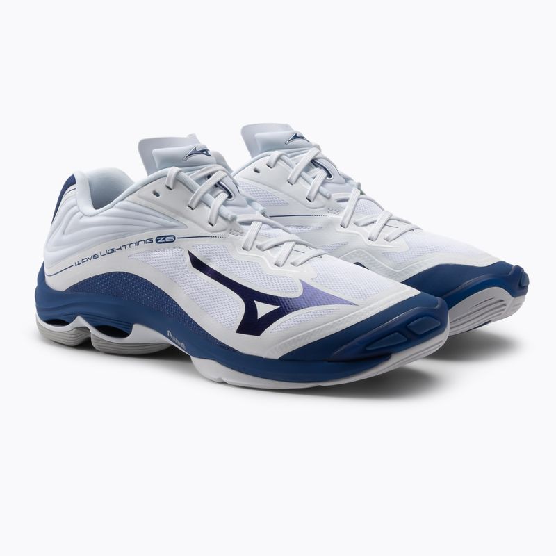 Scarpe da pallavolo uomo Mizuno Wave Lightning Z6 blu V1GA200021 5