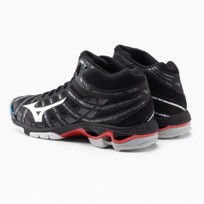 Scarpe da pallavolo uomo Mizuno Wave Voltage Mid nero V1GA196545 3