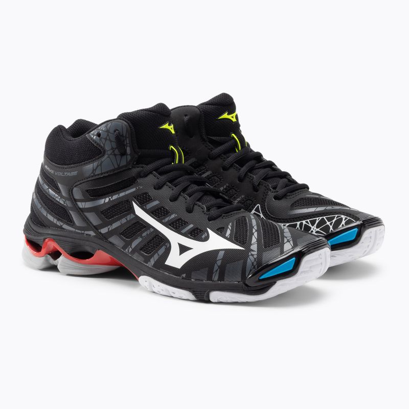 Scarpe da pallavolo uomo Mizuno Wave Voltage Mid nero V1GA196545 5