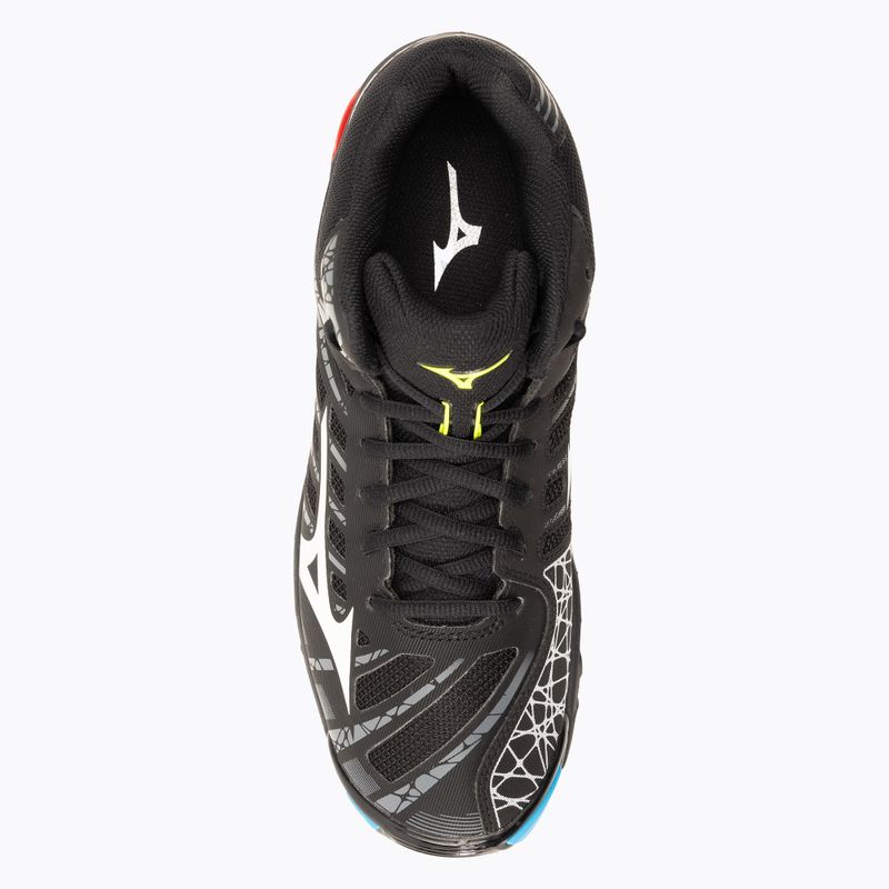 Scarpe da pallavolo uomo Mizuno Wave Voltage Mid nero V1GA196545 6
