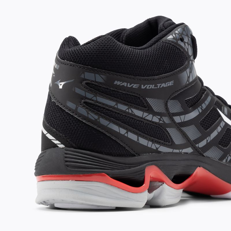 Scarpe da pallavolo uomo Mizuno Wave Voltage Mid nero V1GA196545 8