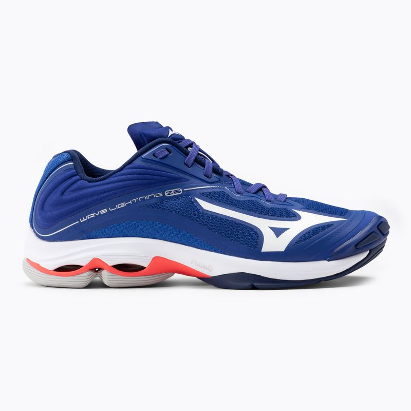 Scarpe da pallavolo Mizuno Wave Lightning Z6 blu V1GA200020 2