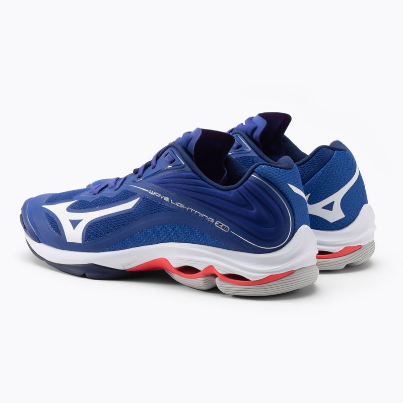 Scarpe da pallavolo Mizuno Wave Lightning Z6 blu V1GA200020 3