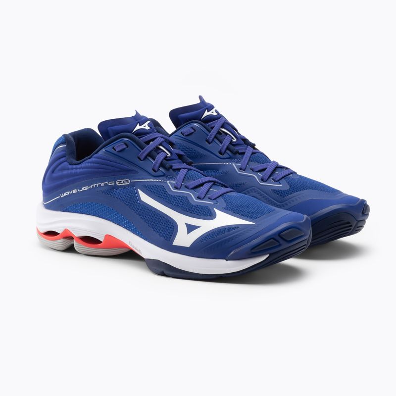 Scarpe da pallavolo Mizuno Wave Lightning Z6 blu V1GA200020 5