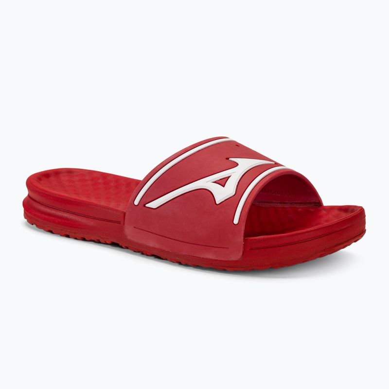 Mizuno Relax Slide Ciabatte rosso/bianco