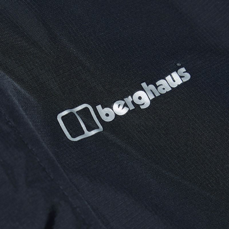 Pantaloni da pioggia Berghaus Deluge 2.0 da uomo, nero 9