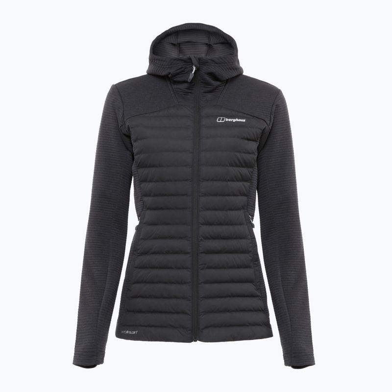 Giacca Berghaus Nula Hybrid donna nero/nero