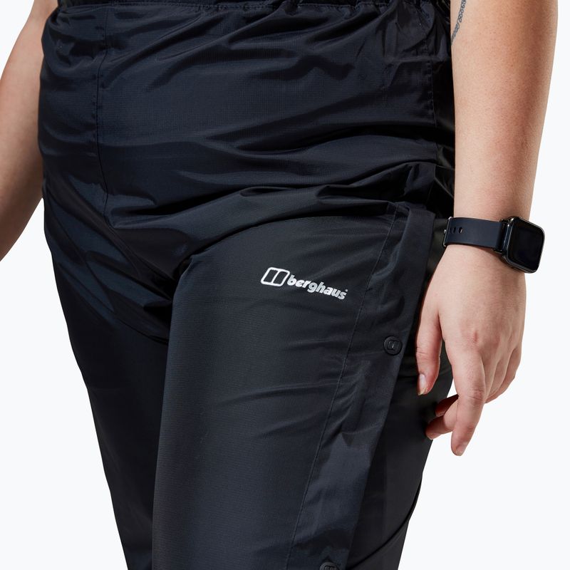 Pantaloni da pioggia da donna Berghaus Deluge 2.0 nero 8