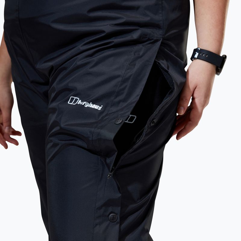 Pantaloni da pioggia da donna Berghaus Deluge 2.0 nero 10