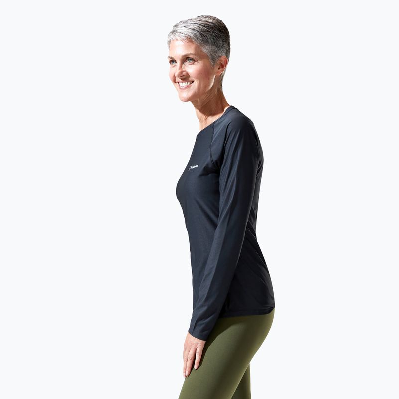 Maniche lunghe Berghaus 24/7 Basecrew donna nero/nero 4