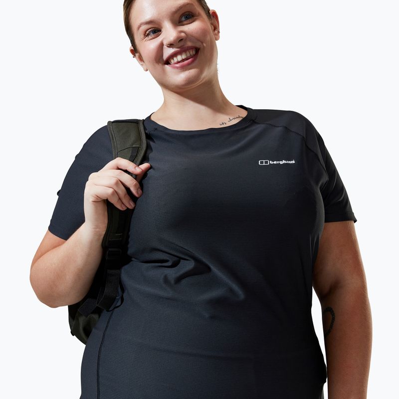 Maglietta Berghaus donna 24/7 Tech Basecrewss nero/nero 3