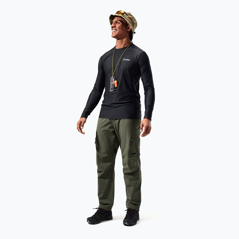 Berghaus 24/7 Basecrew a maniche lunghe da uomo nero/nero 2