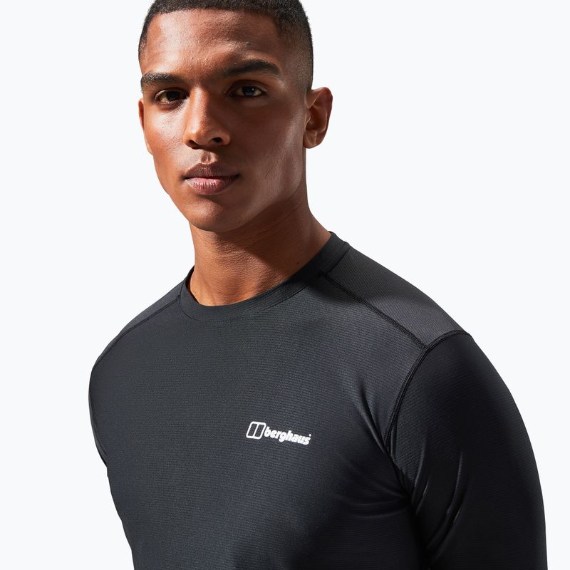Berghaus 24/7 Basecrew a maniche lunghe da uomo nero/nero 5