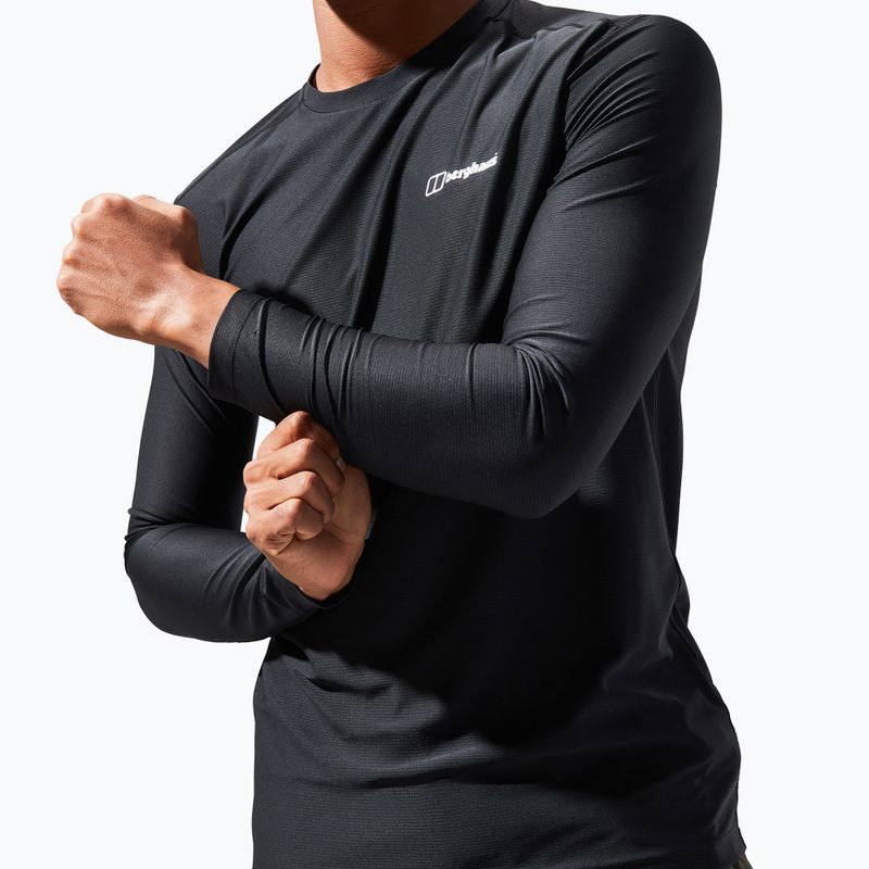 Berghaus 24/7 Basecrew a maniche lunghe da uomo nero/nero 7