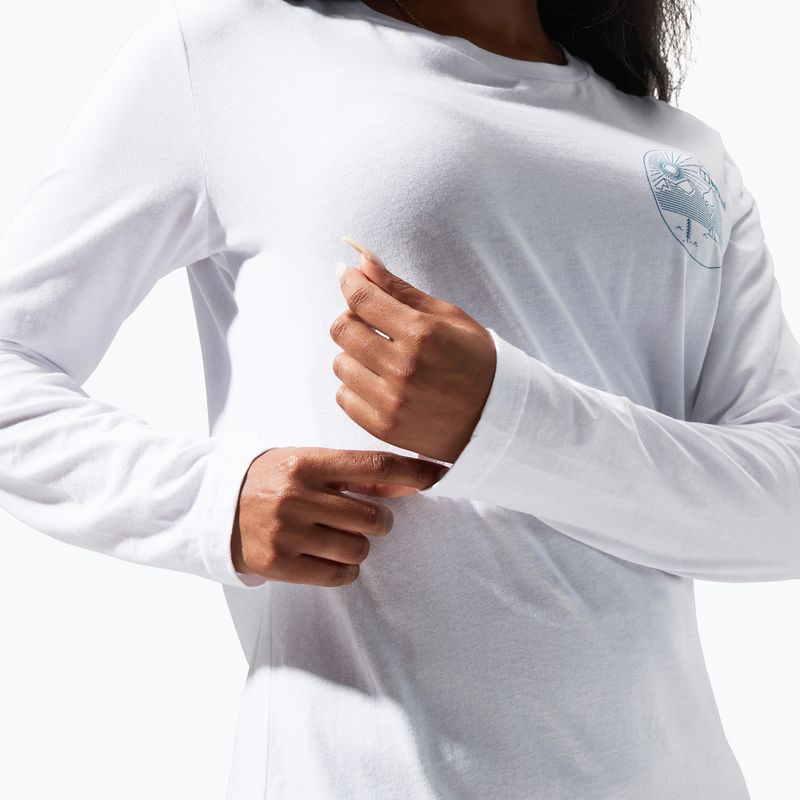 Berghaus Linear Landscape a maniche lunghe da donna bianco puro 5