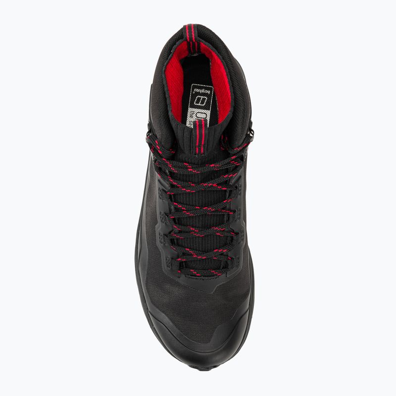 Scarpe da trekking da uomo Berghaus Vc22 Mid GTX nero/rosso 5