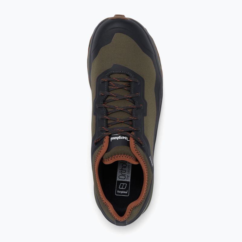 Scarpe da trekking da uomo Berghaus Vc22 GTX marrone scuro/verde scuro 5