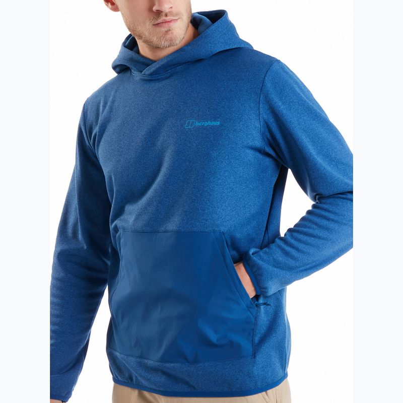 Felpa da trekking da uomo Berghaus Cullain Hoody limoges 7