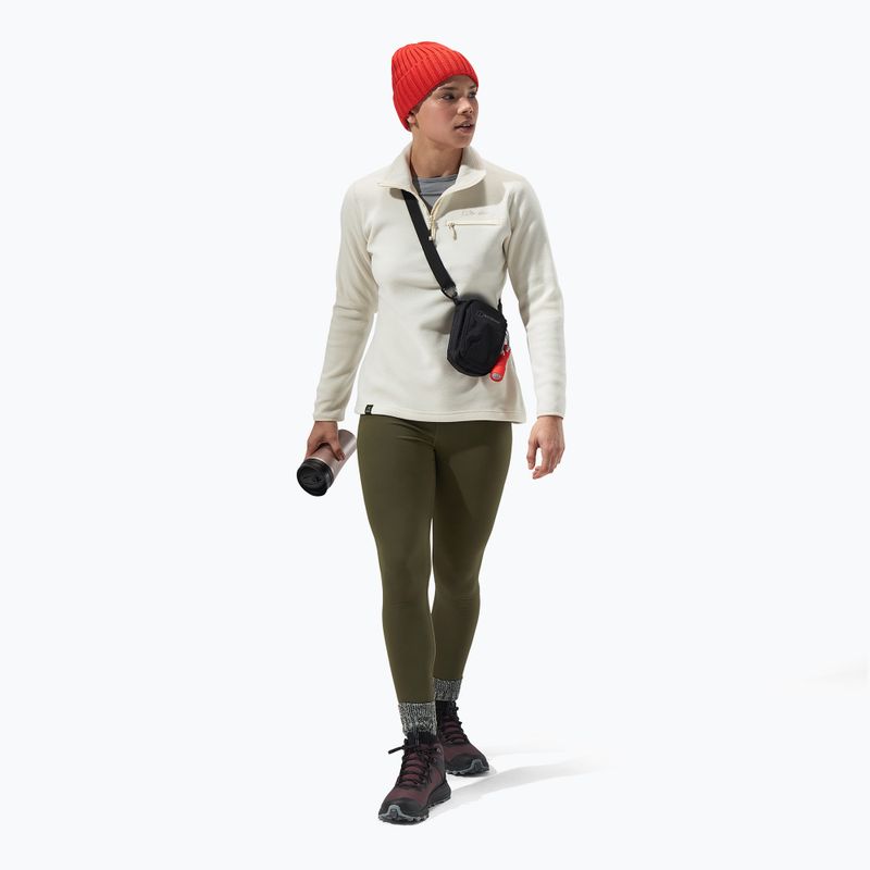 Felpa da donna Berghaus Prism 2.0 Micro bone in pile bianco 2