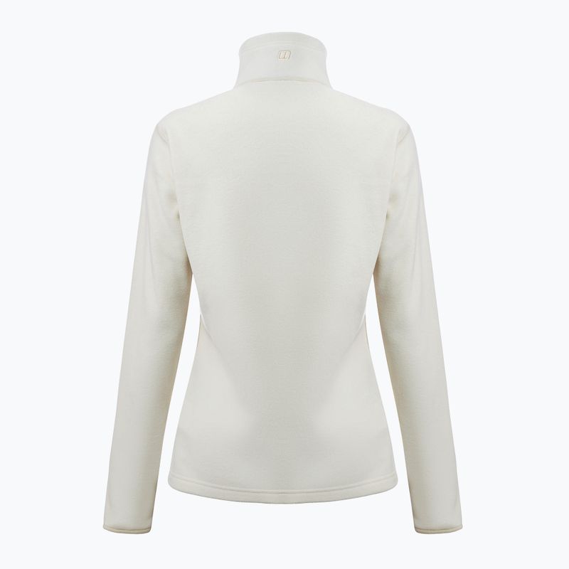 Felpa da donna Berghaus Prism 2.0 Micro bone in pile bianco 9