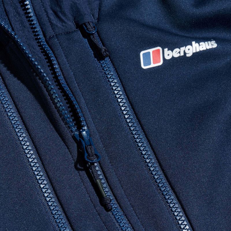 Felpa da trekking da uomo Berghaus Reacon con cappuccio crepuscolo 14