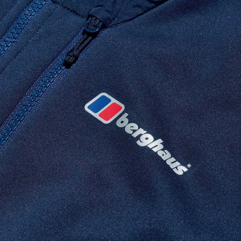 Felpa da trekking da uomo Berghaus Reacon con cappuccio crepuscolo 15