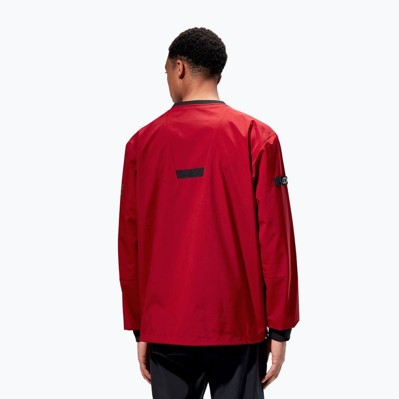 Giacca Berghaus Fenham Softshell Crew rosso dalia da uomo 2