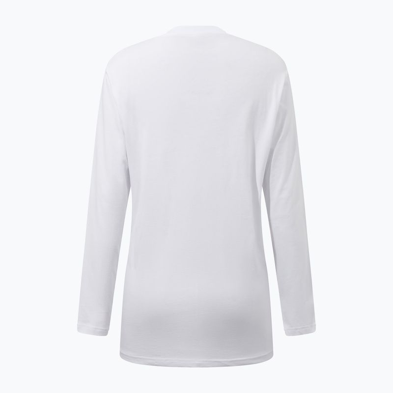 Maniche lunghe Berghaus Boyfriend Big Classic Logo donna bianco puro 2