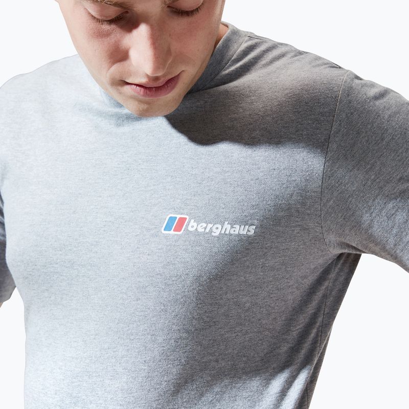 Berghaus maglietta uomo Snowdon SS Tee 2.0 grigio marna bci 5