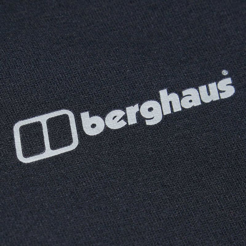 Felpa in pile da donna Berghaus Heuberg Hoody jet nero/grigio gessato marl 14