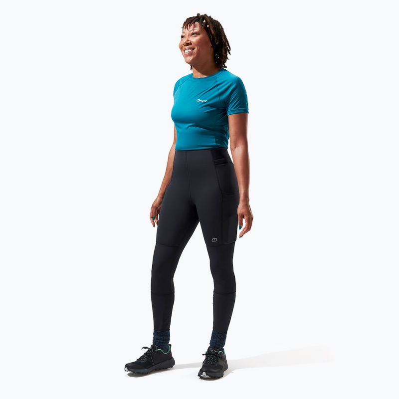 Leggings da donna Berghaus Durable Trail nero/nero 2