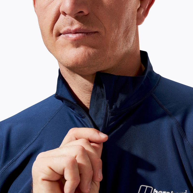 Maglietta Berghaus Trailblaze Tech a maniche lunghe da uomo, crepuscolo 5