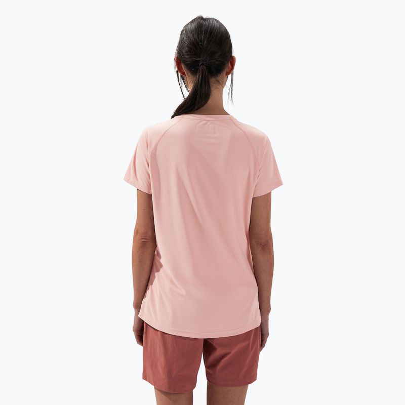 Berghaus donna 24/7 Tech Basecrewss t-shirt peach bloom 3