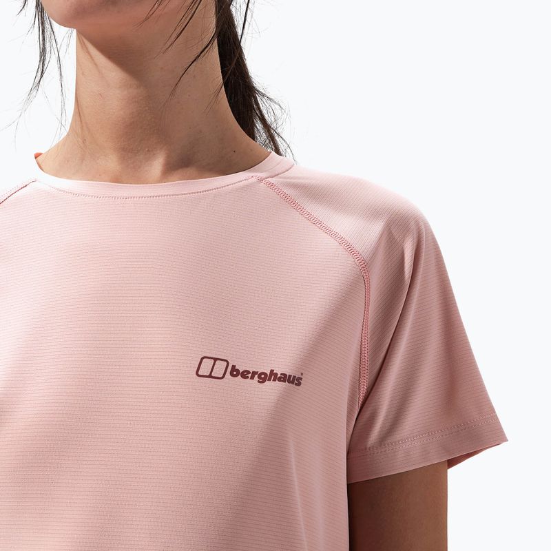 Berghaus donna 24/7 Tech Basecrewss t-shirt peach bloom 4