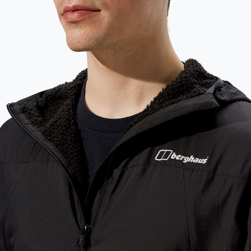 Giacca a vento Berghaus Alpha Resist-Air da uomo nero/nero 4