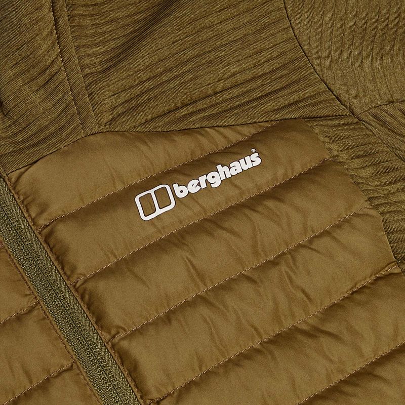 Giacca Berghaus Nula Hybrid da donna, quercia e muschio 9
