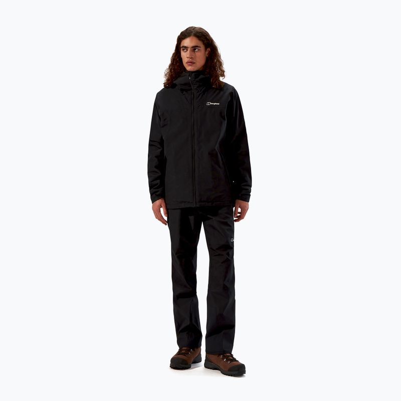 Berghaus Deluge Pro 3.0 Uomo Giacca antipioggia isolata nero 2