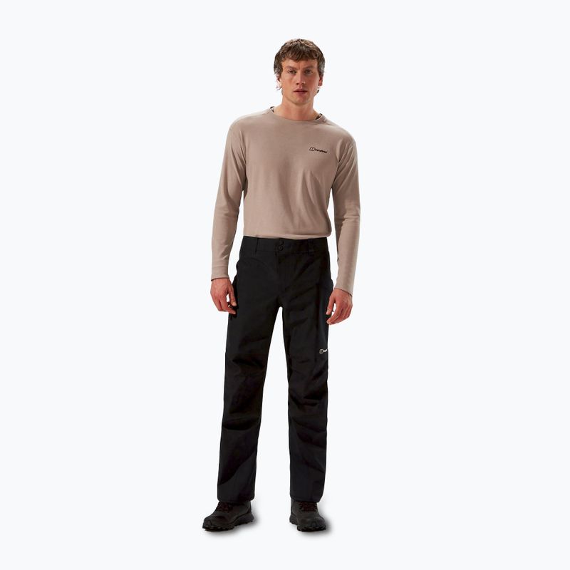 Pantaloni Berghaus Ridge-Hiker GTX da uomo con membrana, nero 2