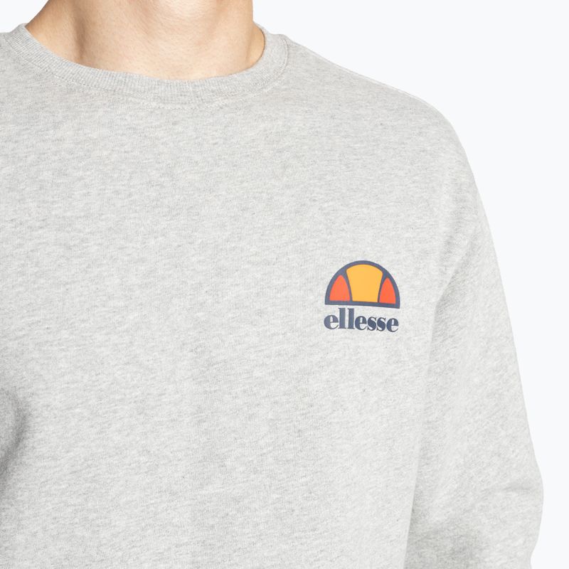 Felpa Ellesse da uomo Diveria grigio marna 3