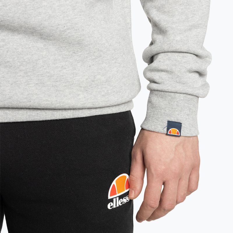 Felpa Ellesse da uomo Diveria grigio marna 4