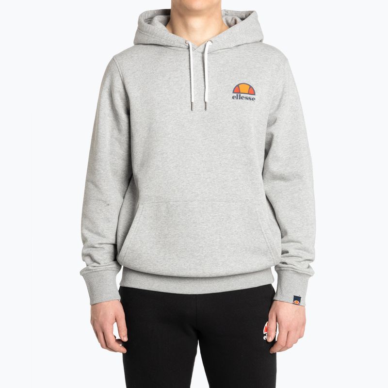 Felpa Ellesse da uomo Toce grigio marna